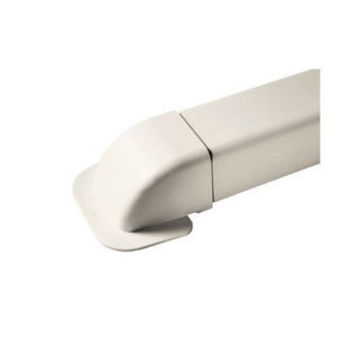 (1409CM) ASHP Duct Wall Cover Ivory 140mm