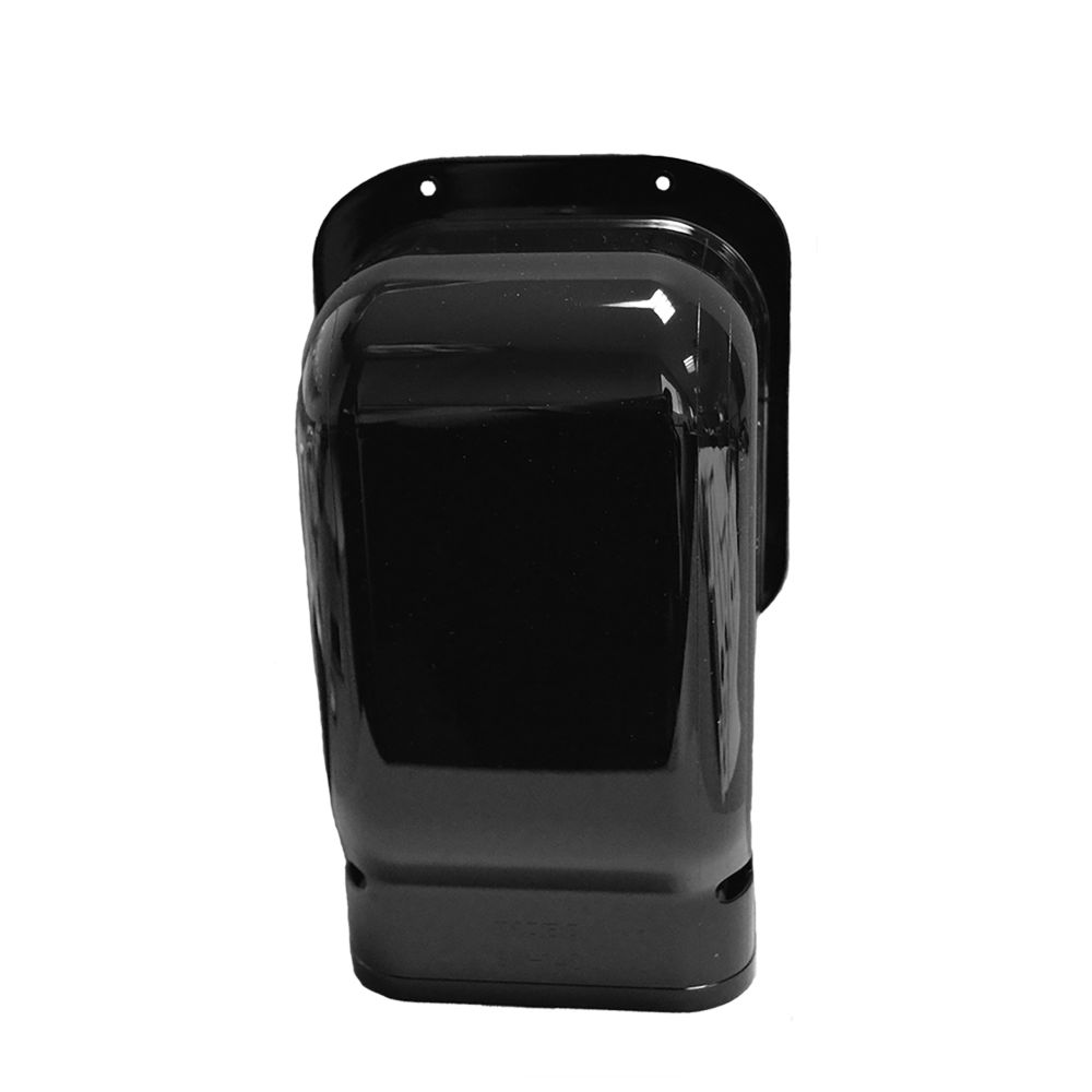 (SW-140-K) ASHP Duct Wall Cover 140mm Black - J