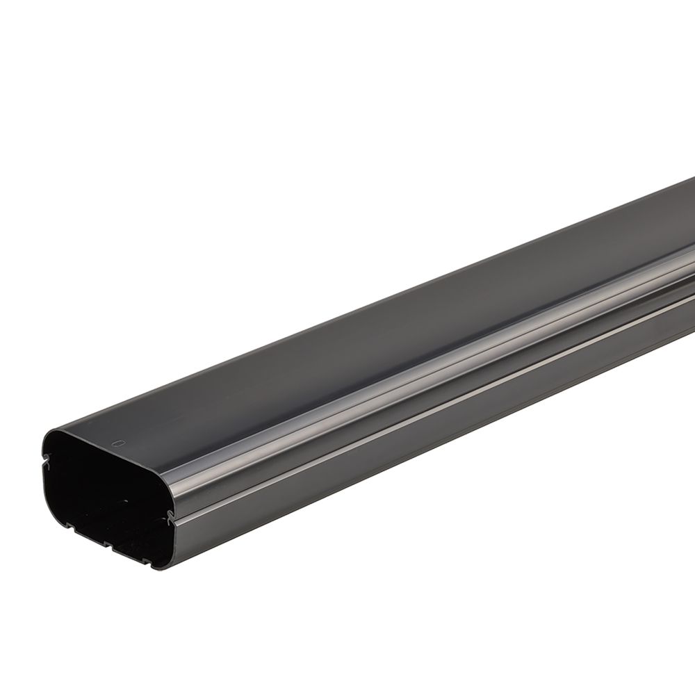 (SD-140-K) ASHP Duct - 140mm X 2 Metre Black - J