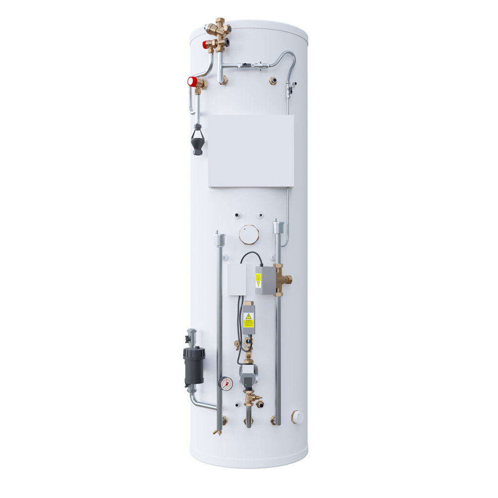180 Litre U-Cyl Pre-Plumbed Air Source Heat Pump Cylinder with 50L Buffer 